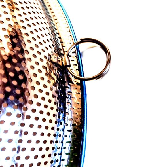 Professional Micro-Perf. Strainer-Colander Set 3 (5.5~7~10 Qt) 304 18/8 SS ~ NEW - Picture 6 of 15